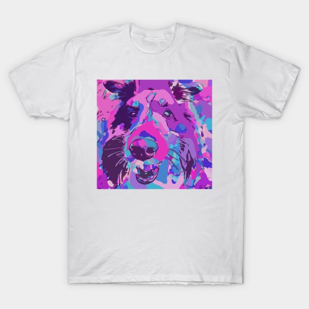 Abstract Dog T-Shirt by WelshDesigns